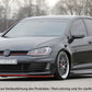 Rieger 00059570 VW Mk7 Golf Front Splitter (GTI & GTD) -  Matte Black