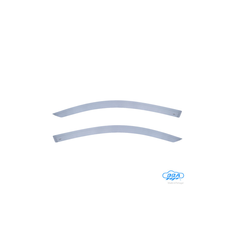 DGA 126007 Wind deflectors for VOLVO C30 (533) Arrow direction, Front, outer