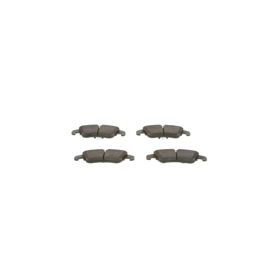 Bosch 0986495110 Brake Pad Set With Anti Squeak Plate With Mounting Manual With Piston Clip BP1566