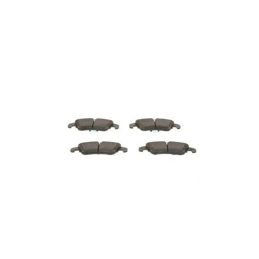 Bosch 0986495110 Brake Pad Set With Anti Squeak Plate With Mounting Manual With Piston Clip BP1566