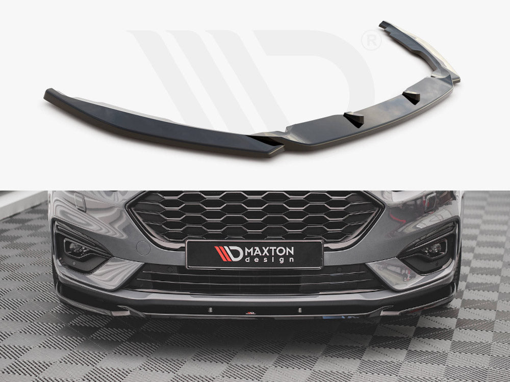 Maxton Design FO-MO-5F-STLINE-FD2T Front Splitter V.2 Ford Mondeo St-line MK5 Facelift (2019-) | Duco Car Parts UK Car Parts