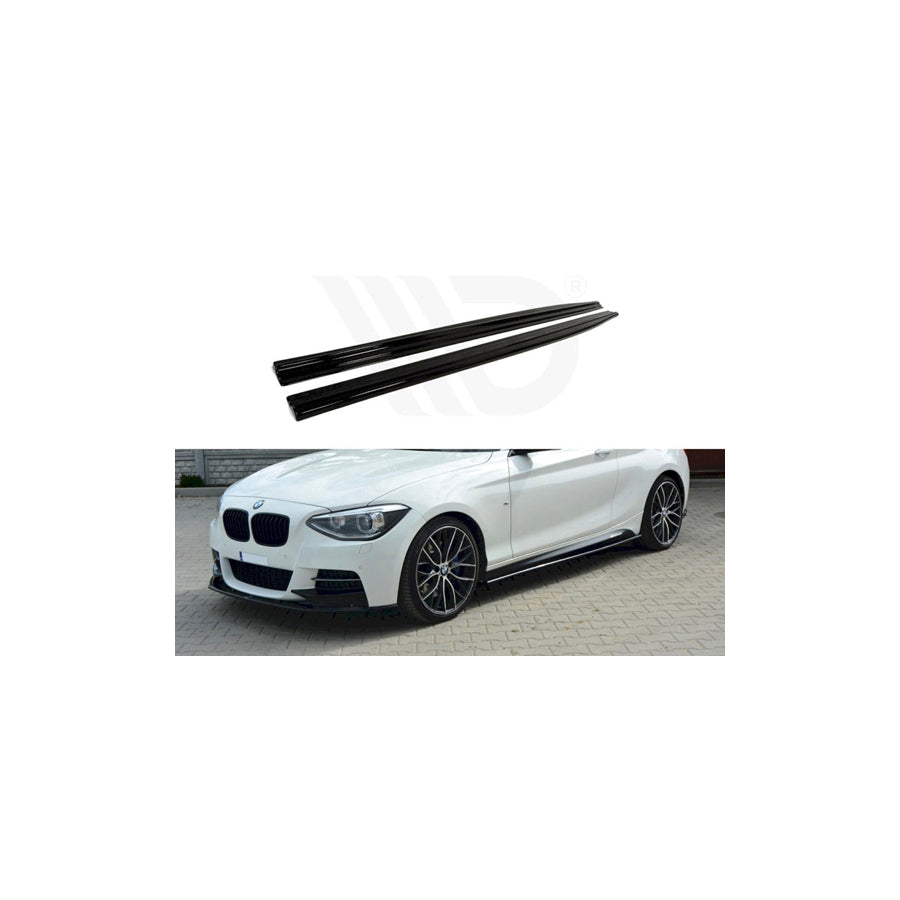 Maxton Design BMW F20 F21 M-Power Side Skirt Diffusers (114i, 116i, 120i & 125i)