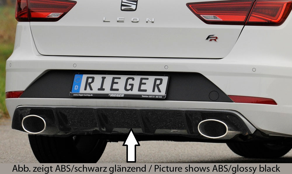 Rieger 00027040 SEAT 5F Leon FR Rear Diffuser