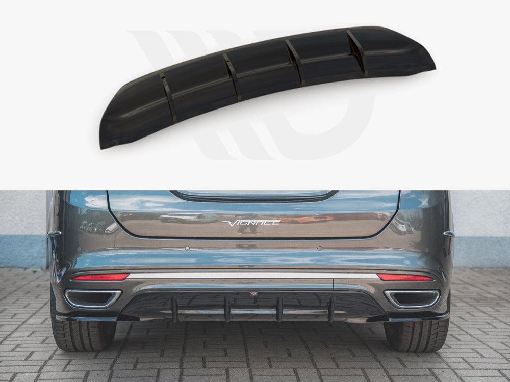 Maxton Design FO-MO-5F-VG-RS1T Rear Valance Ford Mondeo Vignale MK5 Facelift (2019-) | Duco Car Parts UK Car Parts