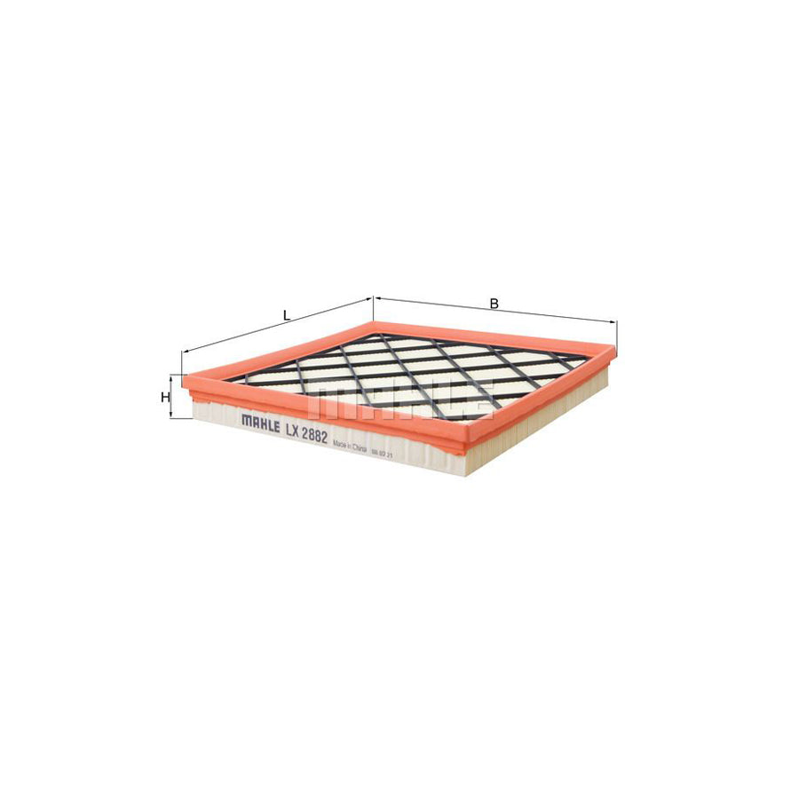 MAHLE ORIGINAL LX 2882 Air Filter Filter Insert