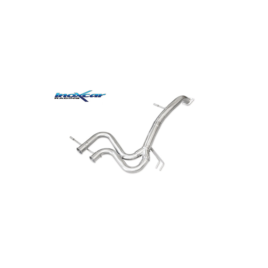 InoXcar VELOS.02 Hyundai Veloster Non-Resonated Rear Exhaust | Duco Car Parts UK Car Parts