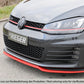 Rieger 00059570 VW Mk7 Golf Front Splitter (GTI & GTD) -  Matte Black