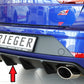 Rieger 00027038 SEAT 5F Leon Cupra Rear Diffuser