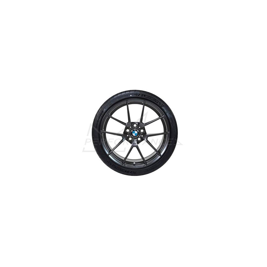 Genuine BMW F87 M Performance Matte Black 19' Y-spoke 763M Rear Wheel (M2 & M2 Competition)
