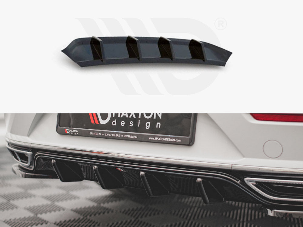 Maxton Design VW-AR-1F-RLINE-RS1T Rear Valance VW Arteon R-line Facelift (2020-) | Duco Car Parts UK Car Parts
