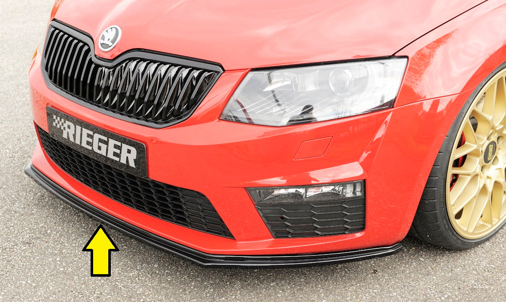 Rieger 00088106 Skoda 5E Octavia RS Front Splitter