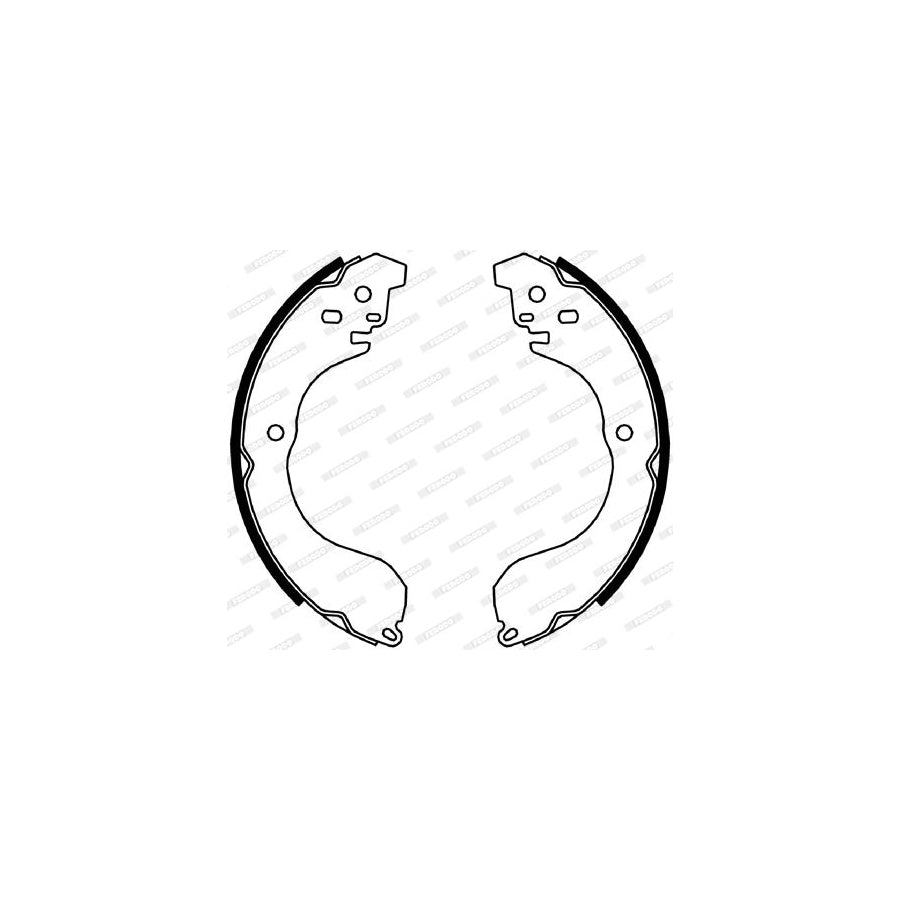 FERODO PREMIER FSB4053 Brake Shoe Set