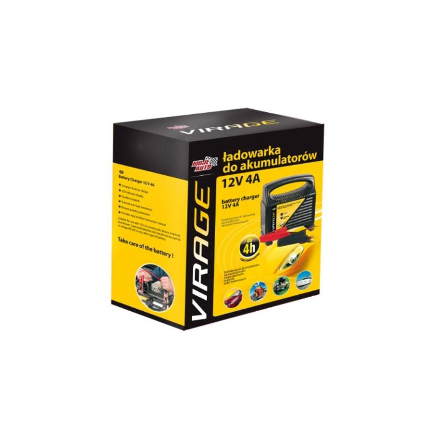 VIRAGE 93-014 Battery Charger portable, 4A, 12V