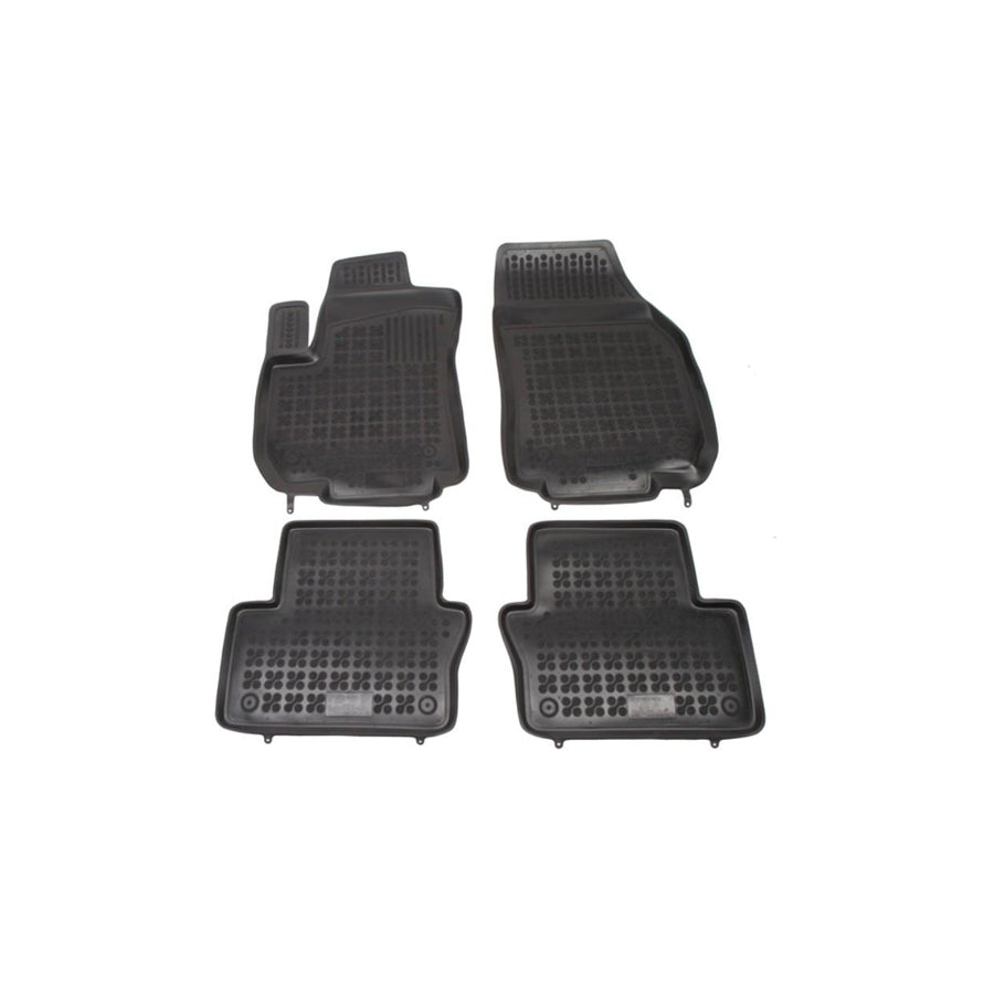REZAW PLAST Tailored 200507 Floor mat set for OPEL Zafira B (A05) Elastomer, Front and Rear, Quantity: 4, Black