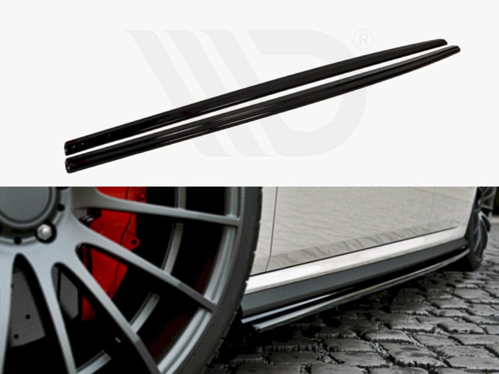 Maxton Design VW-PO-5F-GTI-SD1T Side Skirts Diffusers VW Polo V GTI | Duco Car Parts UK Car Parts