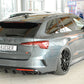 Rieger 00088257 Skoda NX Octavia RS Right Rear Side Splitter - Glossy Black