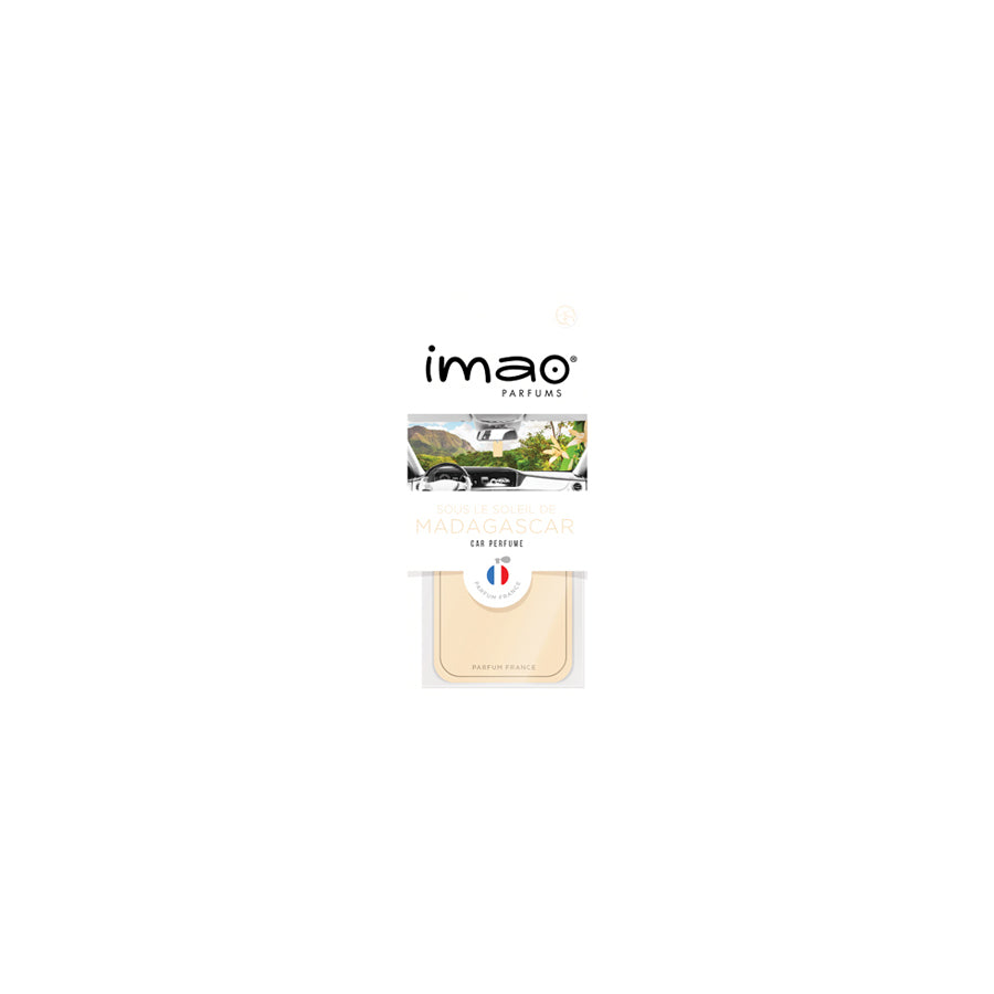 Imao 31 days, Madagascar 1710860 Car air freshener Blister Pack, Silicone, Brown