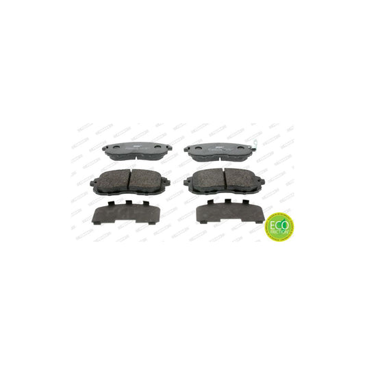 Ferodo Premier Eco Friction Fdb4112 Brake Pad Set With Acoustic Wear Warning Without Accessories