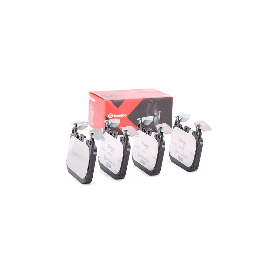 Brembo P 06 088X Brake Pad Set Prepared For Wear Indicator With Counterweights