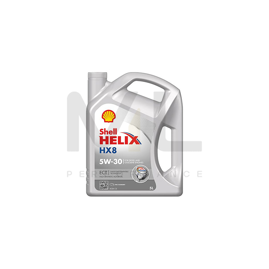 Shell Helix HX8 ECT Engine Oil - 5W-30 - 5Ltr Engine Oil Duco Car Parts UK ML Car Parts