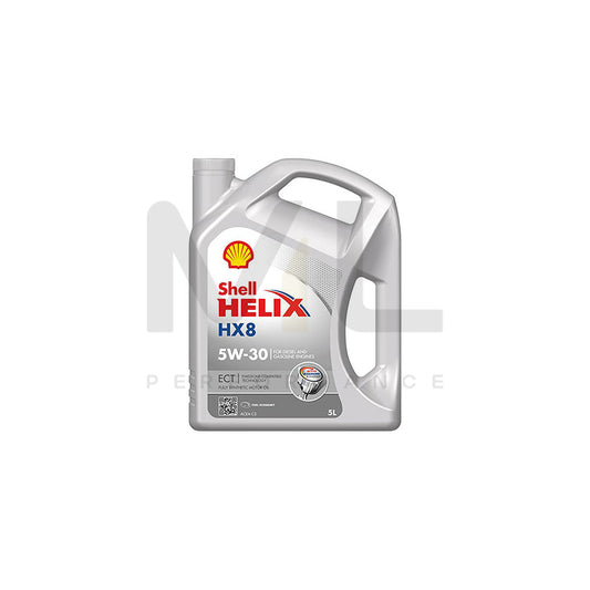 Shell Helix HX8 ECT Engine Oil - 5W-30 - 5Ltr Engine Oil Duco Car Parts UK ML Car Parts
