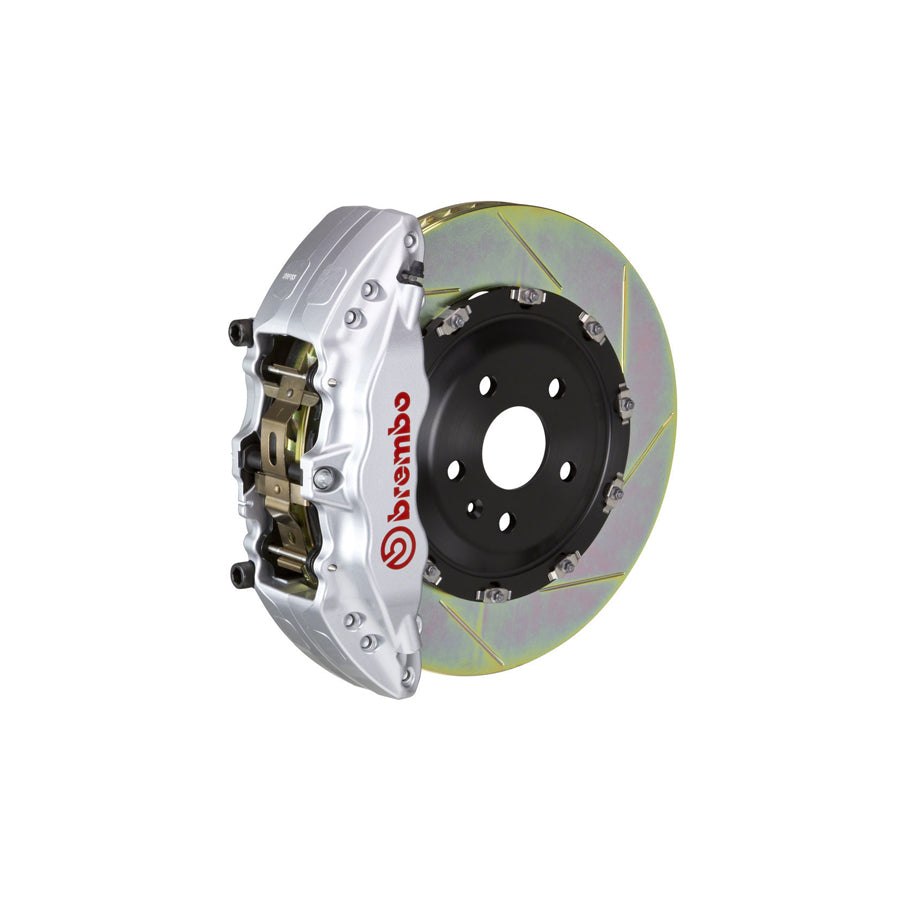 Brembo 1J2.9008A Chevrolet GMC Hummer Front GT 6-Pistons Slotted 2-piece Big Brake Kit (Inc. Avalanche, Sierra, Yukon, H2)