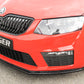 Rieger 00088106 Skoda 5E Octavia RS Front Splitter - Glossy Black