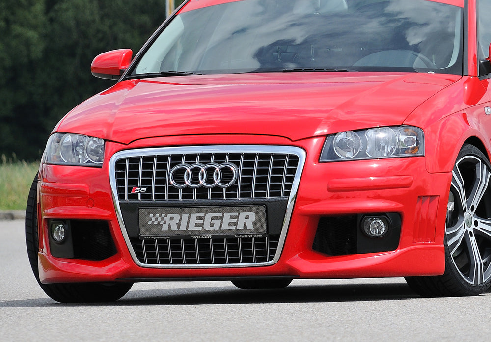 Rieger 00056743 Audi 8P A3 Front Bumper - R-Frame