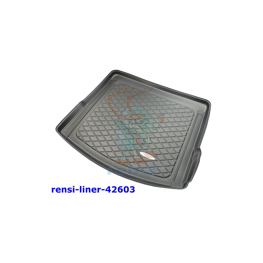 RENSI 42603 Car boot tray for PORSCHE Macan (95B) Plastic