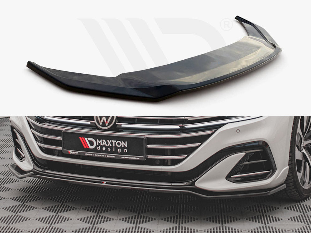 Maxton Design VW-AR-1F-RLINE-FD3T Front Splitter V.3 VW Arteon R-line Facelift (2020-) | Duco Car Parts UK Car Parts