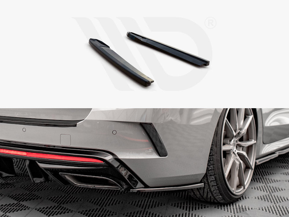 Maxton Design SK-OC-4-RS-RSD3T Rear Side Splitters V.4 Skoda Octavia Rs MK4 (2020-) | Duco Car Parts UK Car Parts