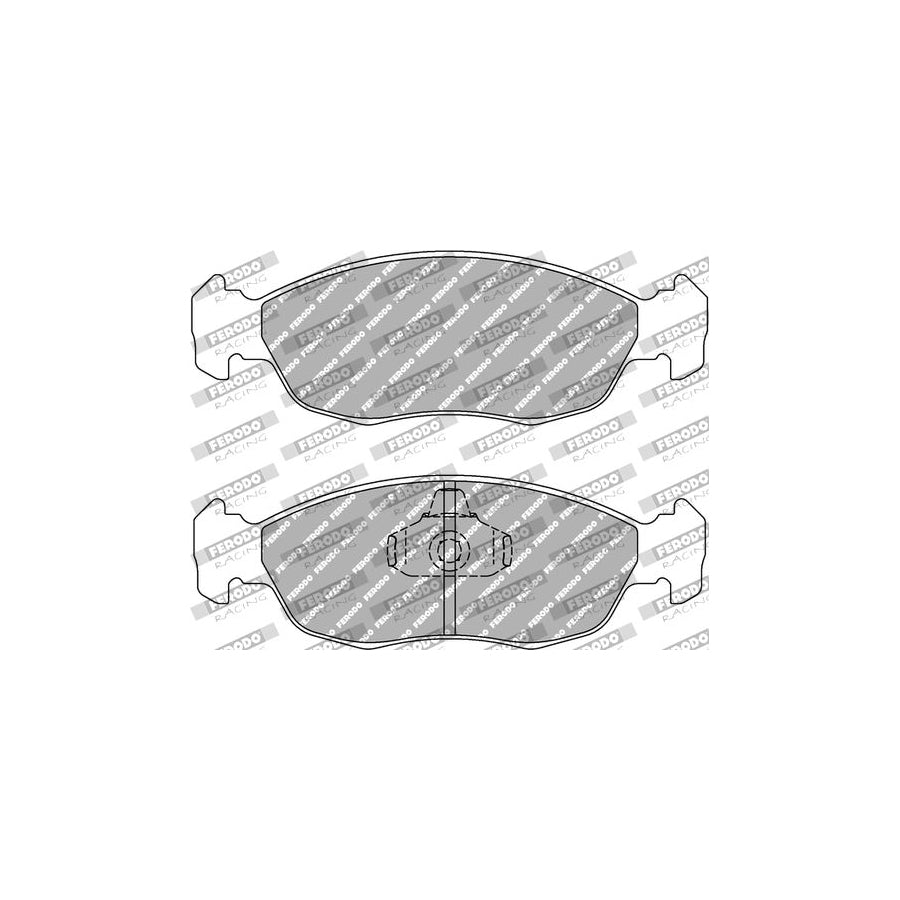 Ferodo Racing FCP876H Brake Pad Set