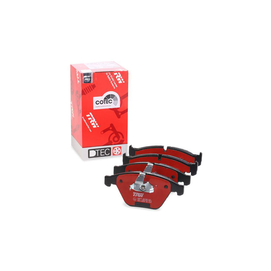 TRW Dtec Cotec Gdb1498Dte Brake Pad Set Prepared For Wear Indicator