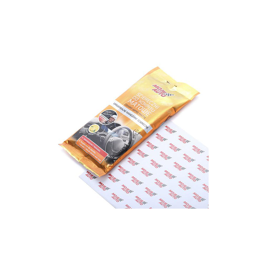 MOJE AUTO 19-068 Hand cleaning wipes Bag, Quantity: 24