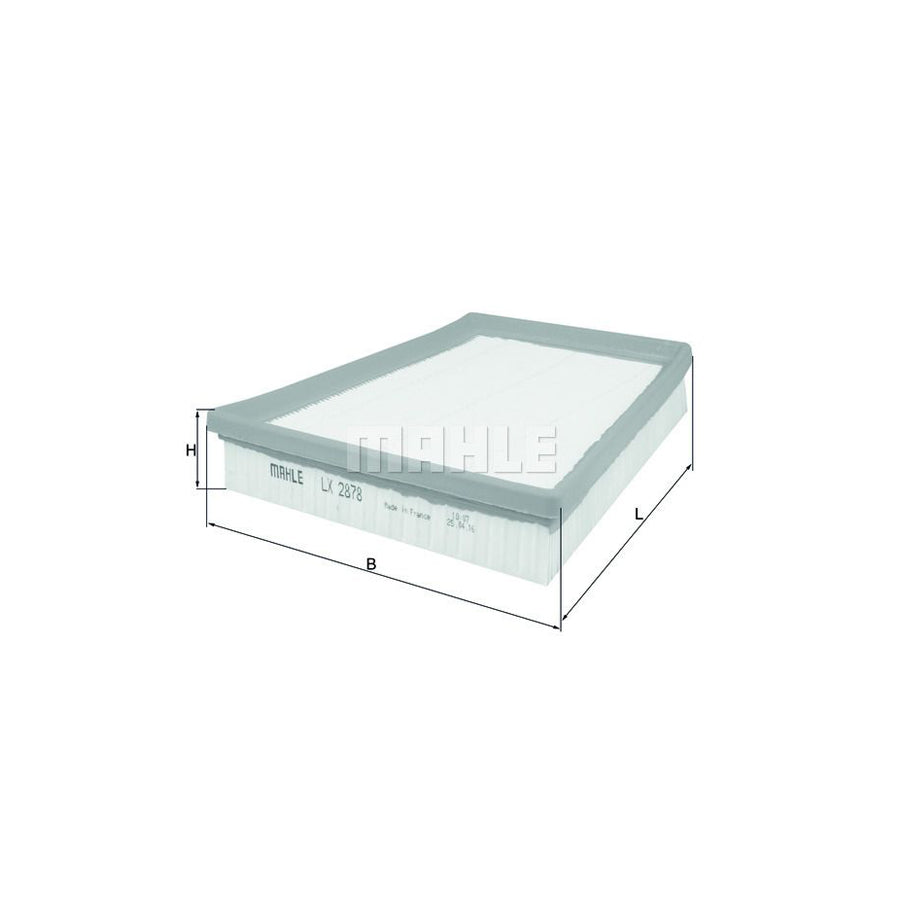 MAHLE ORIGINAL LX 2878 Air Filter Filter Insert