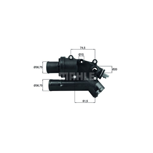 MAHLE ORIGINAL 011 TC 15341 000 Turbocharger