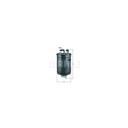 MAHLE ORIGINAL KL 99 Fuel filter In-Line Filter