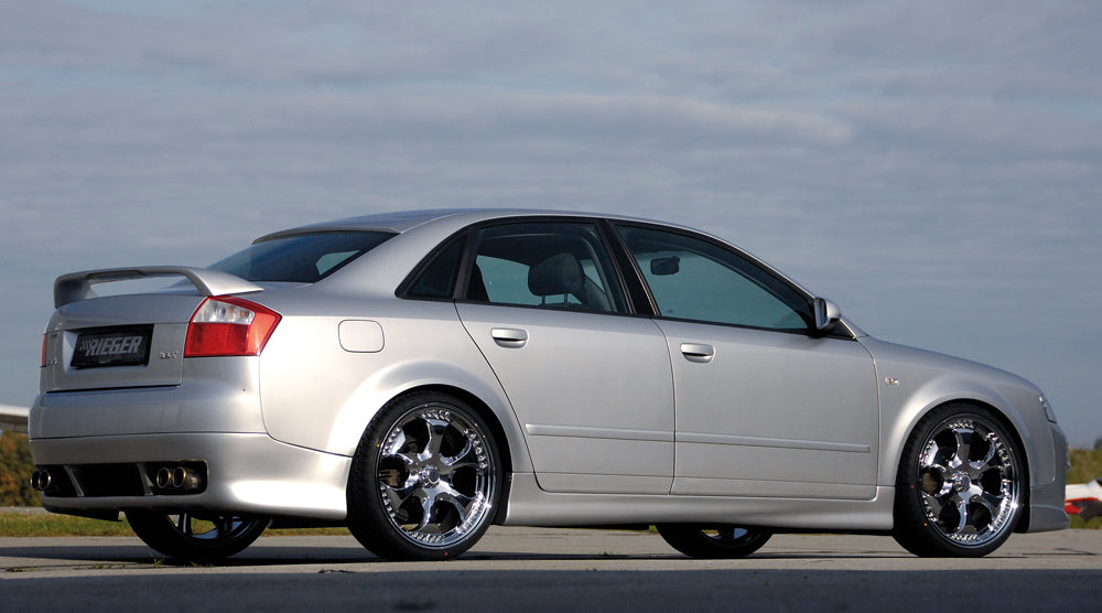 Rieger 00055242 Audi 8E B6/B7 A4 Rear Window Cover -  Matte Black