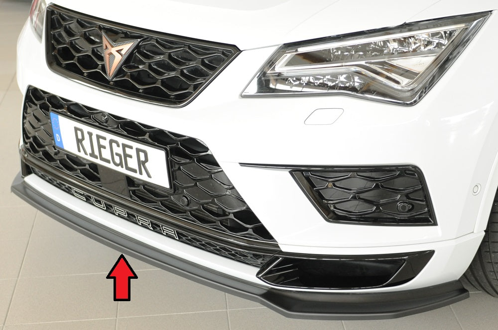 Rieger 00027044 SEAT 5FP Ateca Cupra Front Splitter