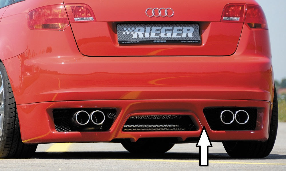 Rieger 00056742 Audi 8P A3 Rear Diffuser