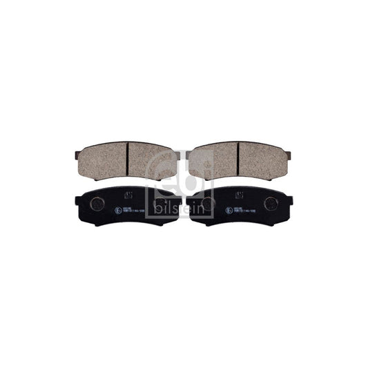 Febi Bilstein 16732 Brake Pad Set Rear Axle Excl Wear Warning Contact With Acoustic Wear Warning