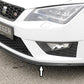 Rieger 00088105 SEAT 5F Front Splitter (Leon FR & Leon Cupra)