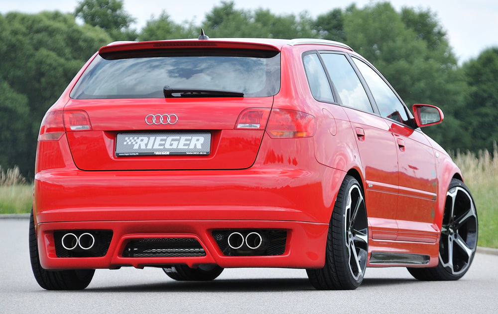Rieger 00056742 Audi 8P A3 Rear Diffuser