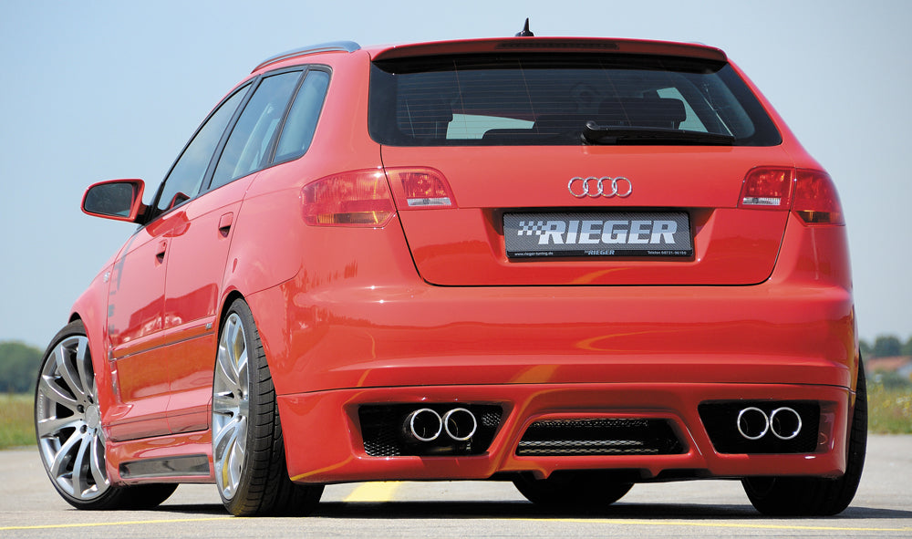 Rieger 00056742 Audi 8P A3 Rear Diffuser