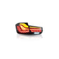 Basic Carbon BMW F30 F35 F80 GTS Style LED Tail Lights (Inc. 330i, 335i, 340i & M3)
