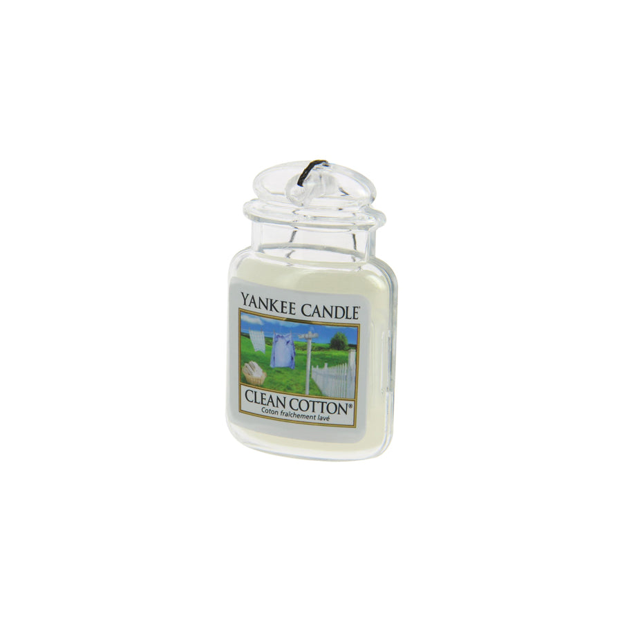 YANKEE CANDLE Clean cotton, Ultimate 195005 Car air freshener Blister Pack, Bottle