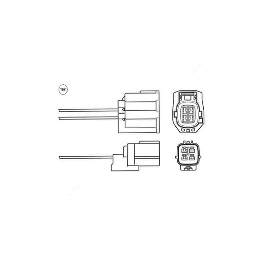NTK Lambda Sensor - Oxygen / O2 Sensor LZA07-MD2 (NGK 9394)