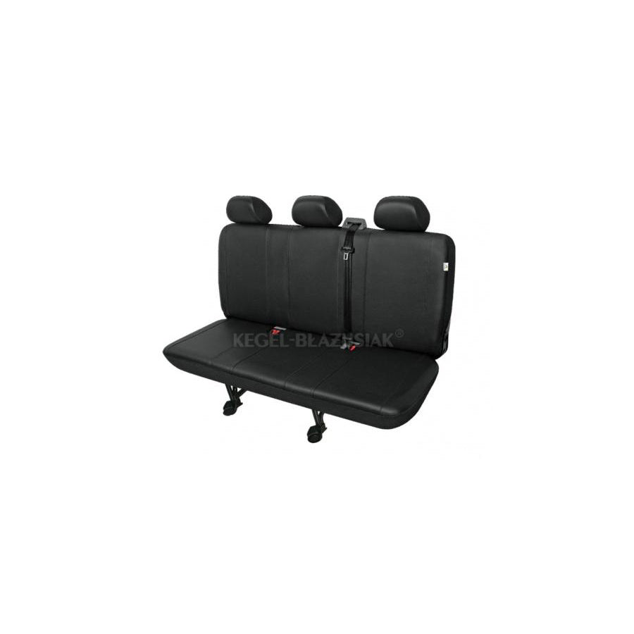 KEGEL 5-1420-244-4010 Car seat cover Black, Leatherette, Polyester, Rear