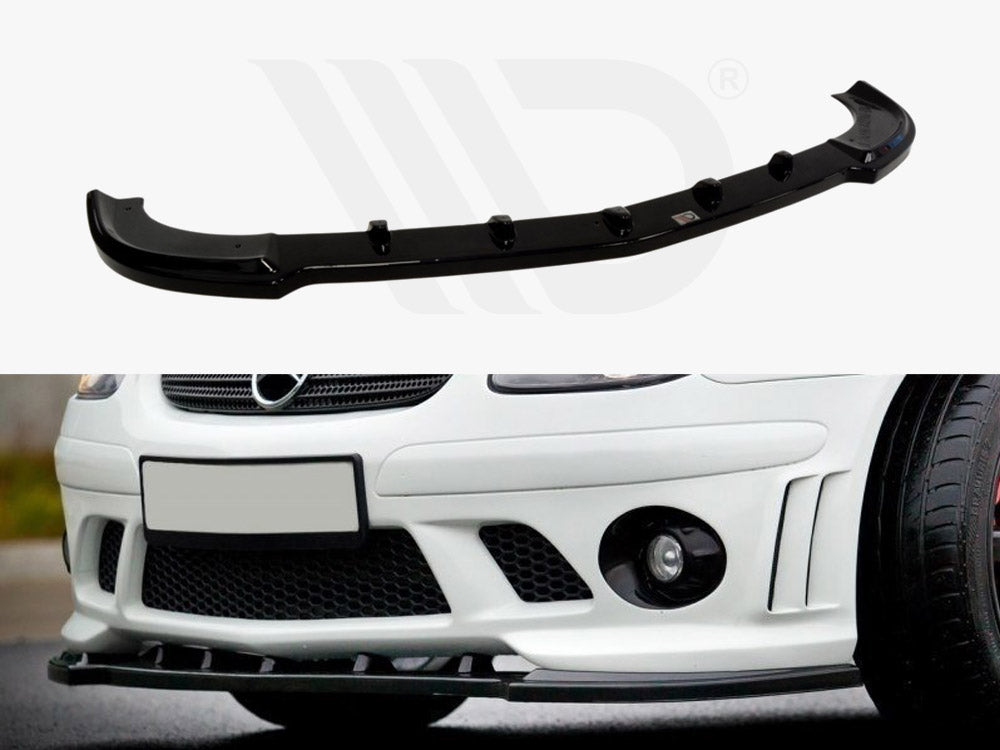Maxton Design ME-SLK-R170-AMG204-FD1T Front Splitter Mercedes Slk Fits | Duco Car Parts UK Car Parts