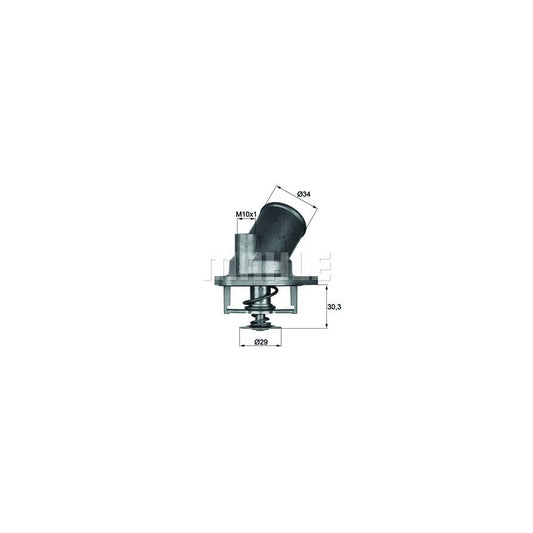 MAHLE ORIGINAL TI 22 87 Engine thermostat Opening Temperature: 87°C, with seal